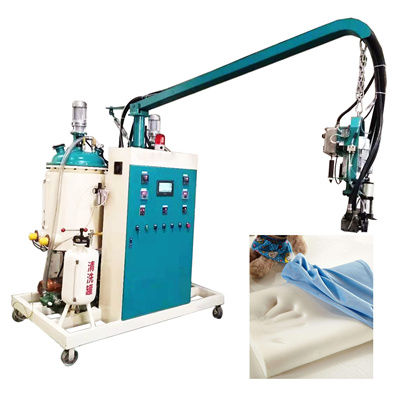 Stroj za izdelavo predizoliranih jeklenih cevi iz poliuretanske pene iz plastičnega HDPE PE plašča.