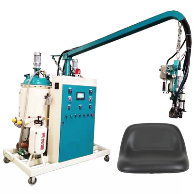 Dvo/trikomponentni stroj za penjenje končnega pokrova poliuretanskega filtrskega elementa