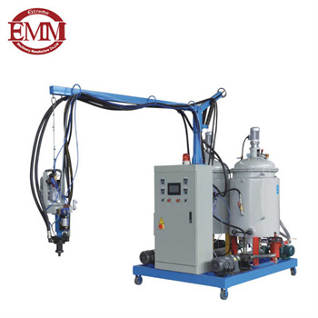 Stroj za mešanje poliuretana pri visokih temperaturah za litje elastomera za uretanski valj