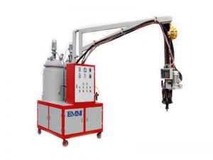 Dvokomponentni poliuretanski nizki tlak, stroj za penjenje in polivanje